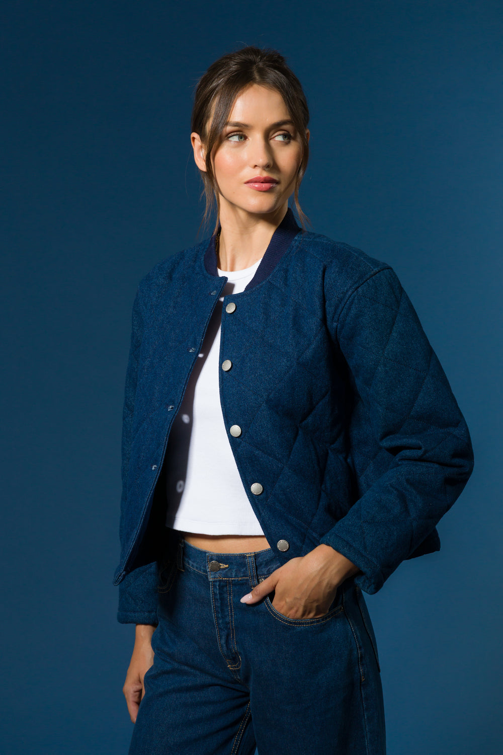 Radella Overdye Indigo Jacket - Jackets & Outerwear - Velvet Heart Clothing