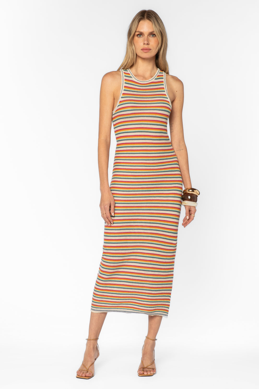 Raylene Sunny Stripe Dress - Dresses - Velvet Heart Clothing