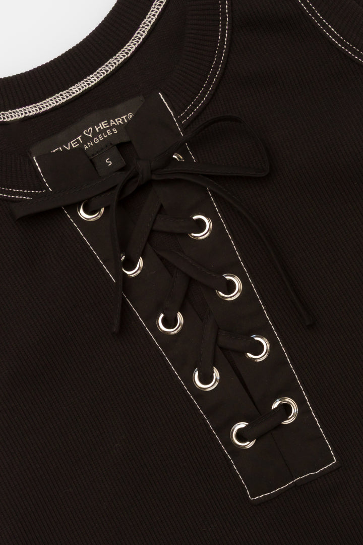 Rochelle Black Tank