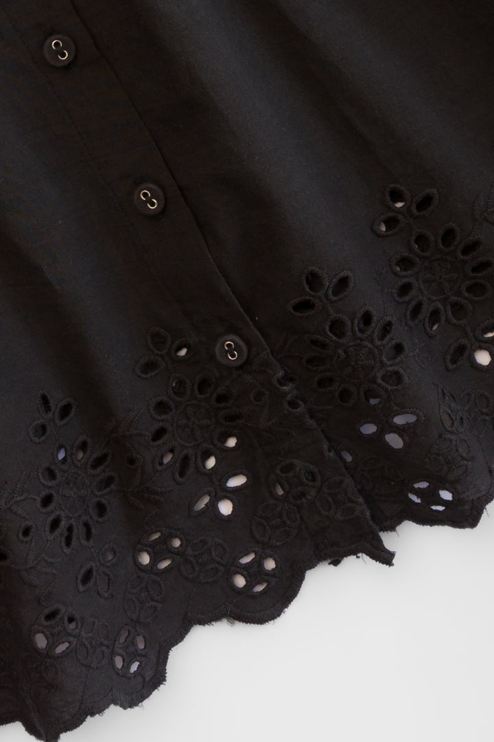Rosabel Black Tank