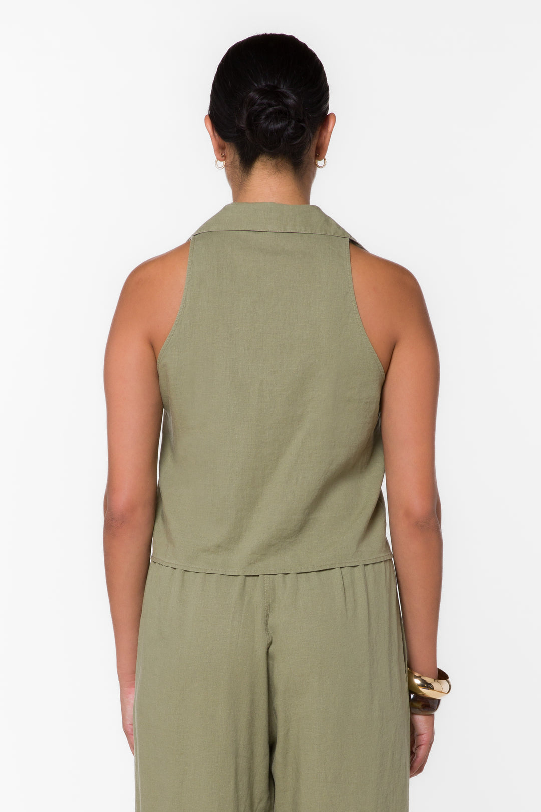 Roselle Olive Top
