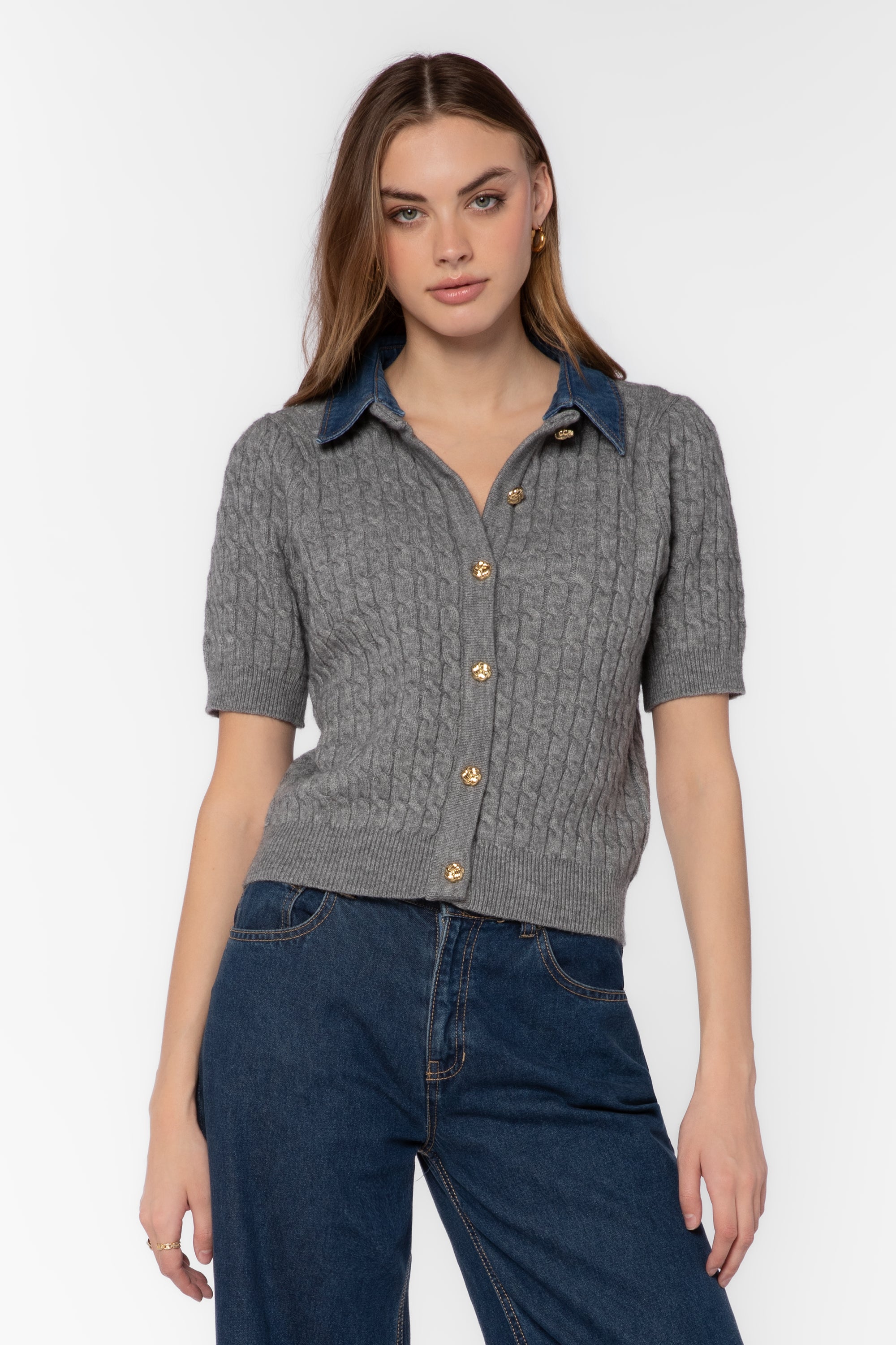 Rosie Grey Cardigan