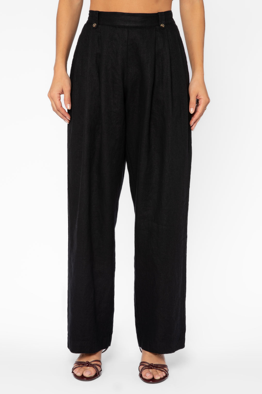 Rowan Black Pants - Pants - Velvet Heart Clothing
