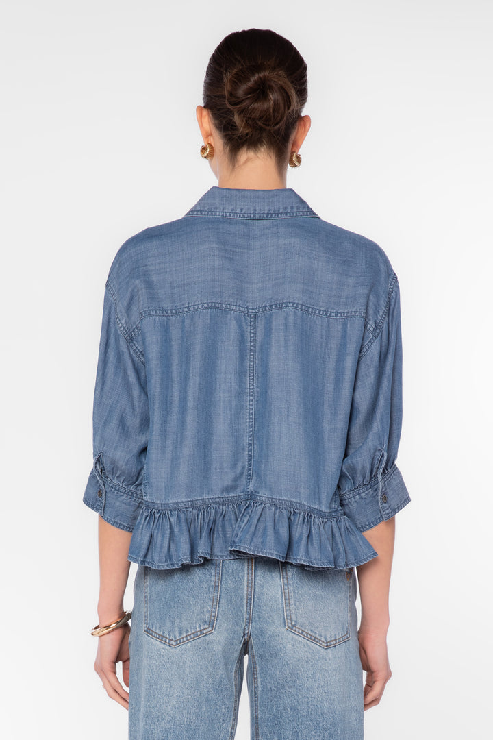 Sandra Blue Top
