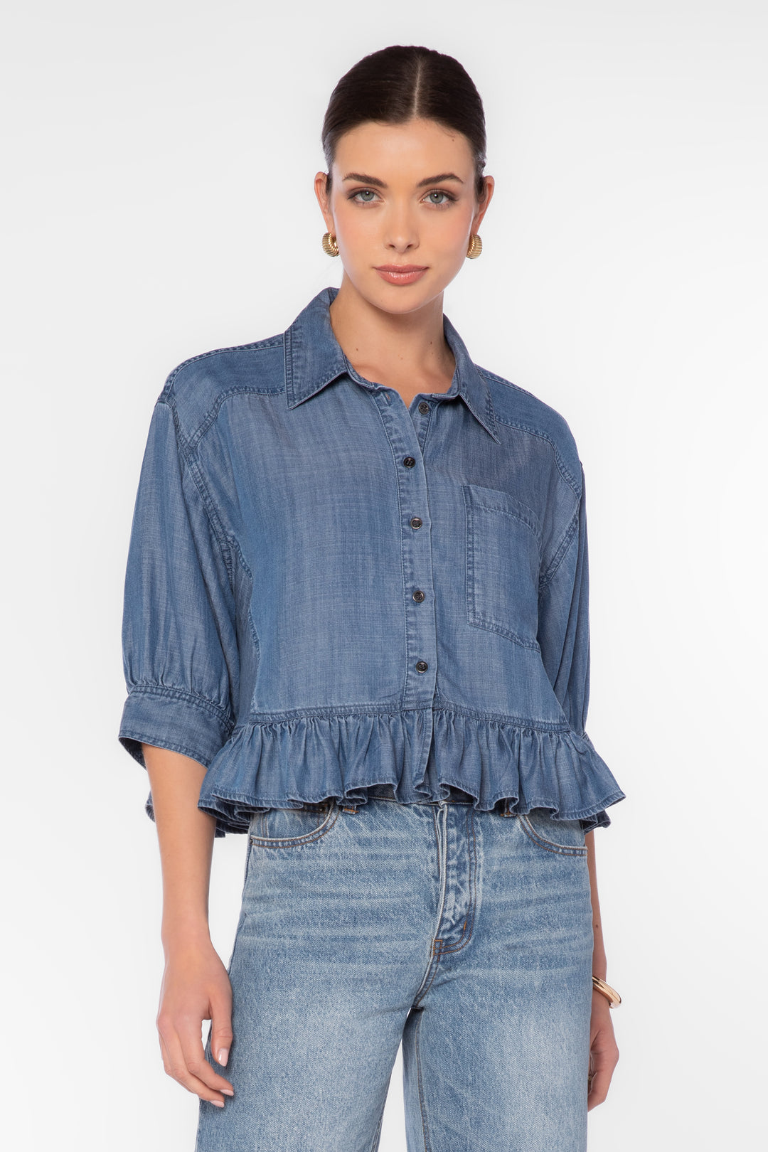 Sandra Blue Top