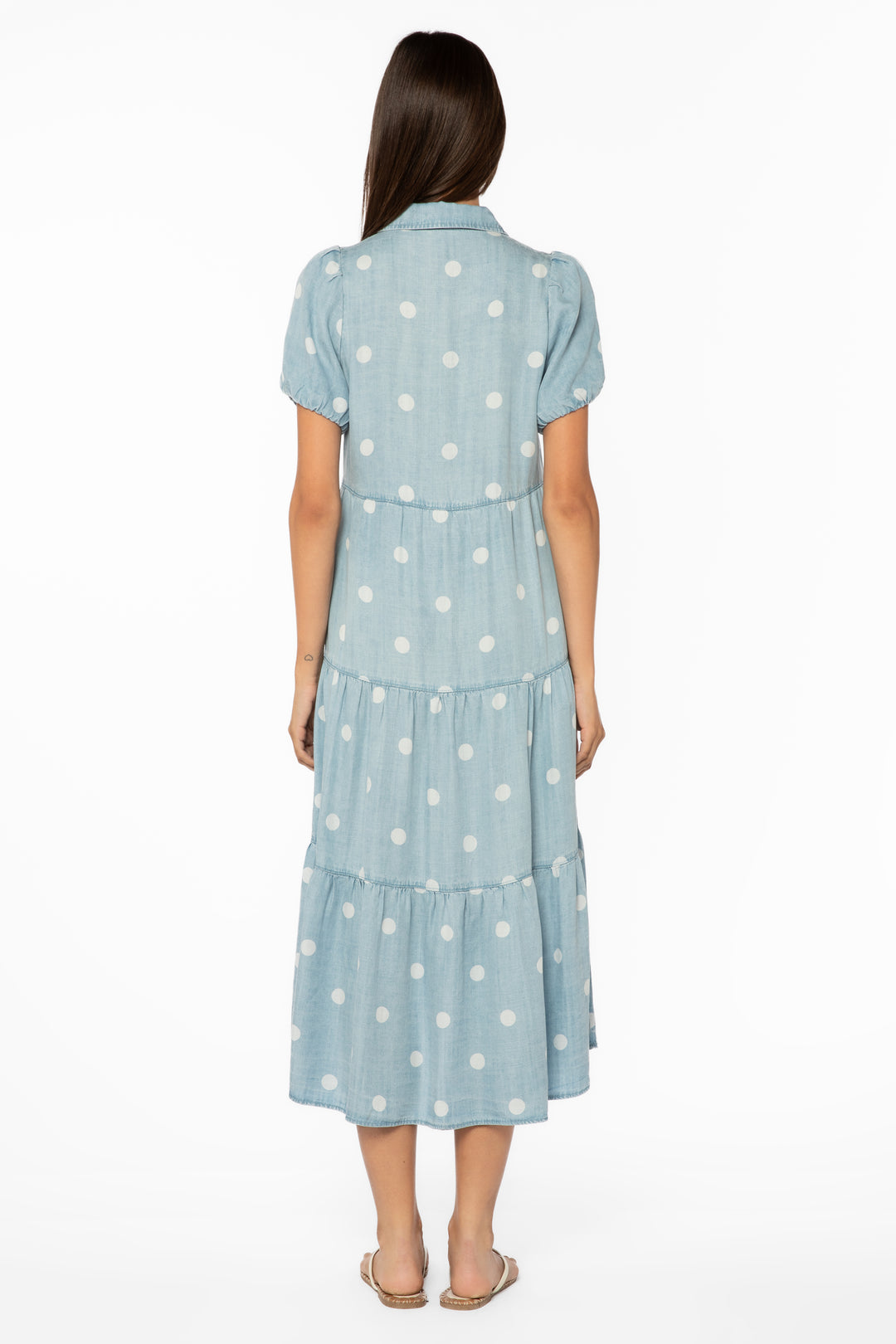 Santiago Dotted Dress - Dresses - Velvet Heart Clothing