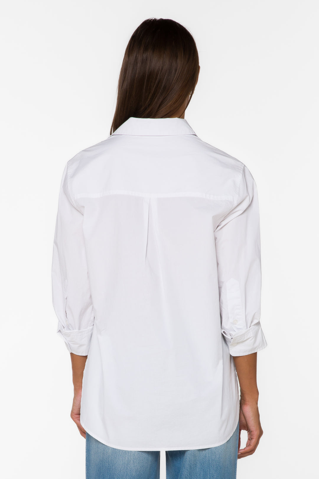 Suri Optic White Shirt - Tops - Velvet Heart Clothing