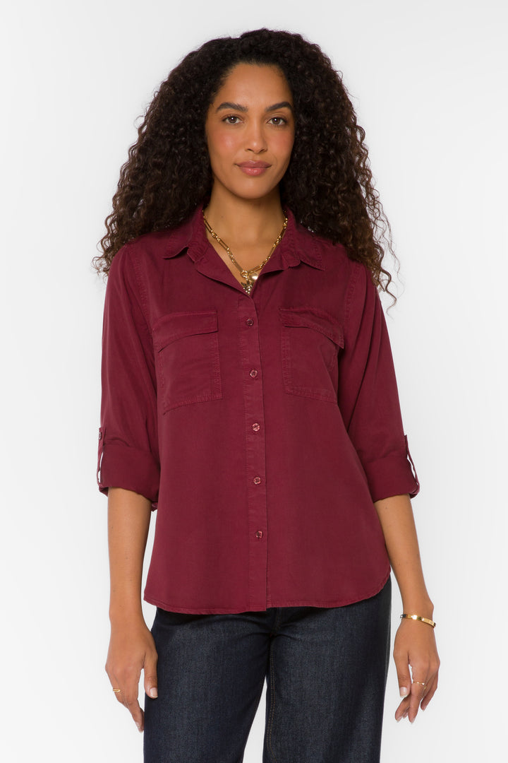 Talma Bordeaux Shirt