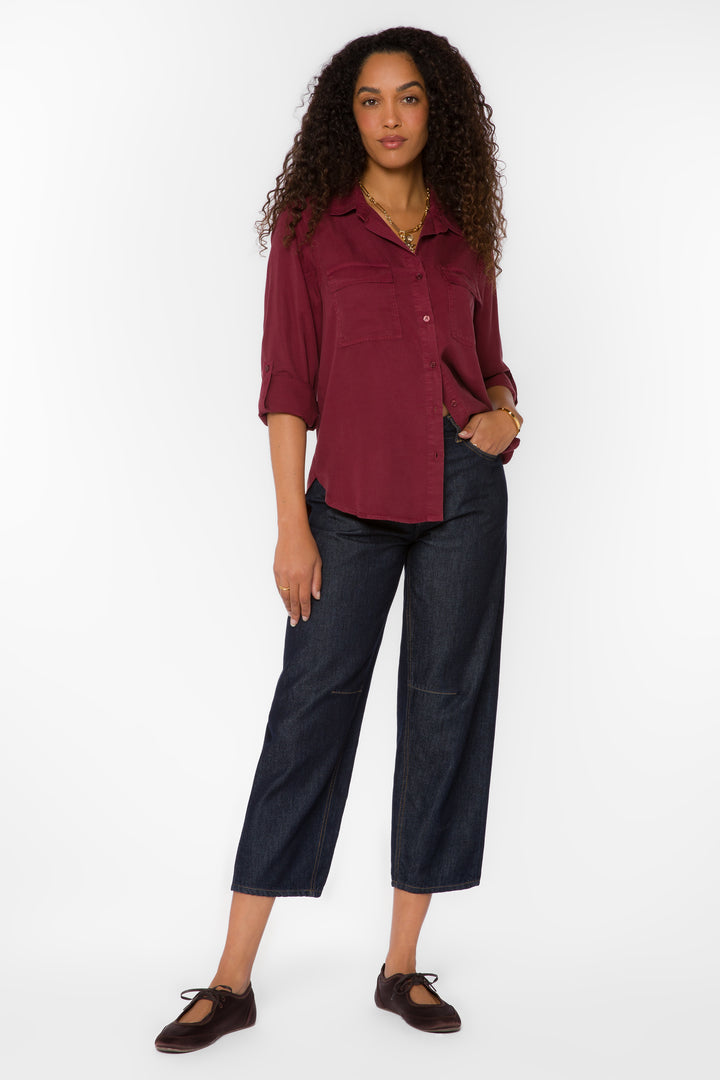 Talma Bordeaux Shirt