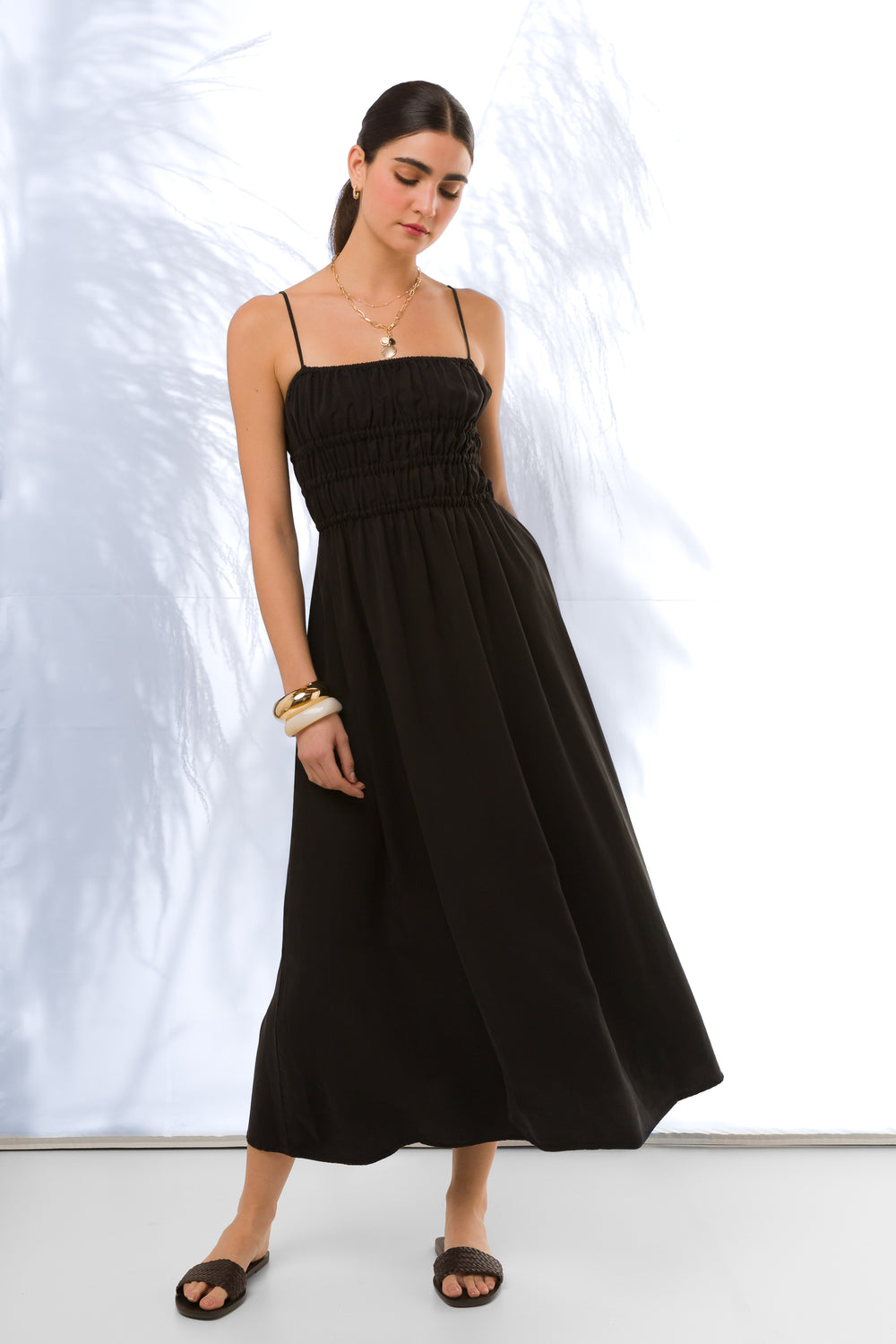 Tanella Black Dress - Dresses - Velvet Heart Clothing
