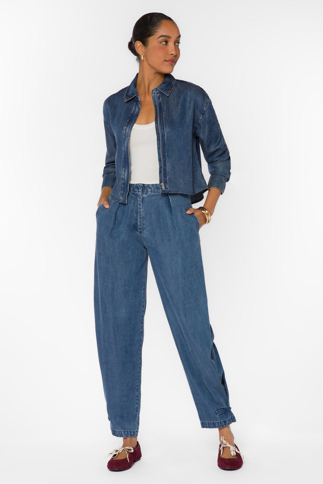 Thea Blue Shirt