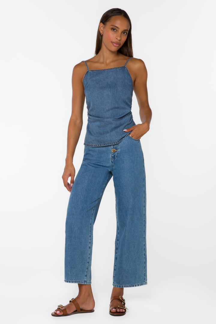 Tiana Blue Cami - Tops - Velvet Heart Clothing