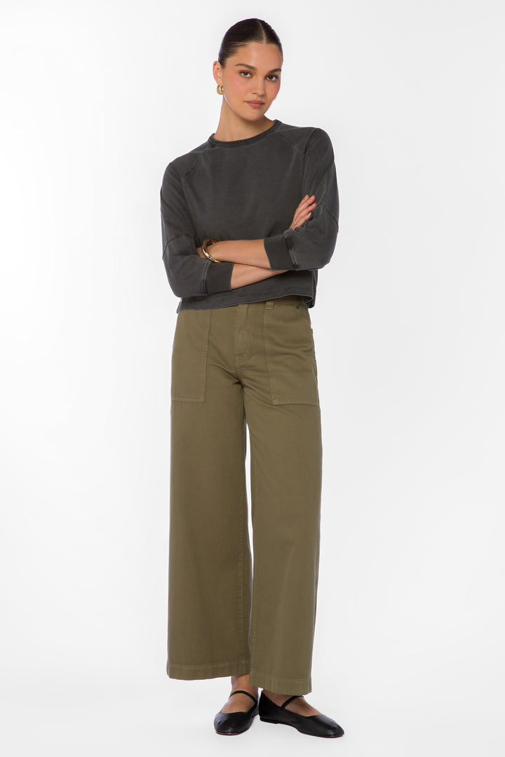 Tinsley Black Long Sleeve Crew Neck shirt