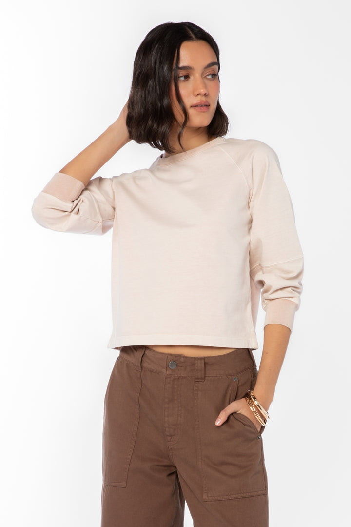 Tinsley Rose Long Sleeve Crew Neck shirt