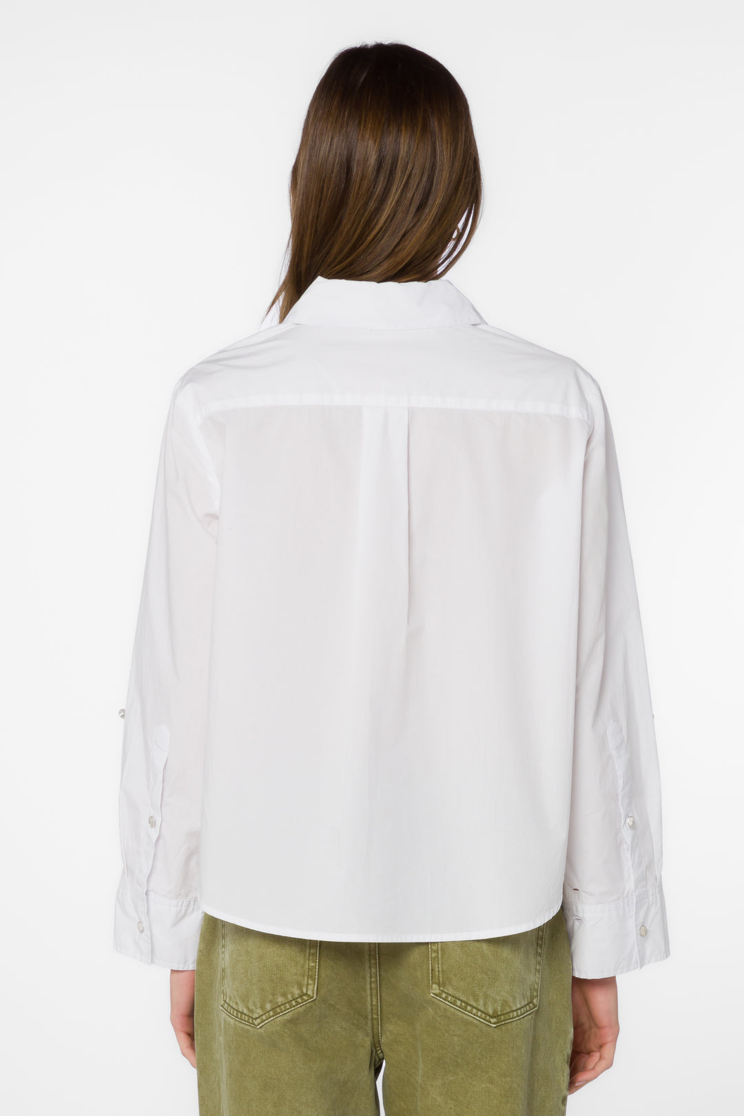 Valencia Optic White Shirt - Tops - Velvet Heart Clothing