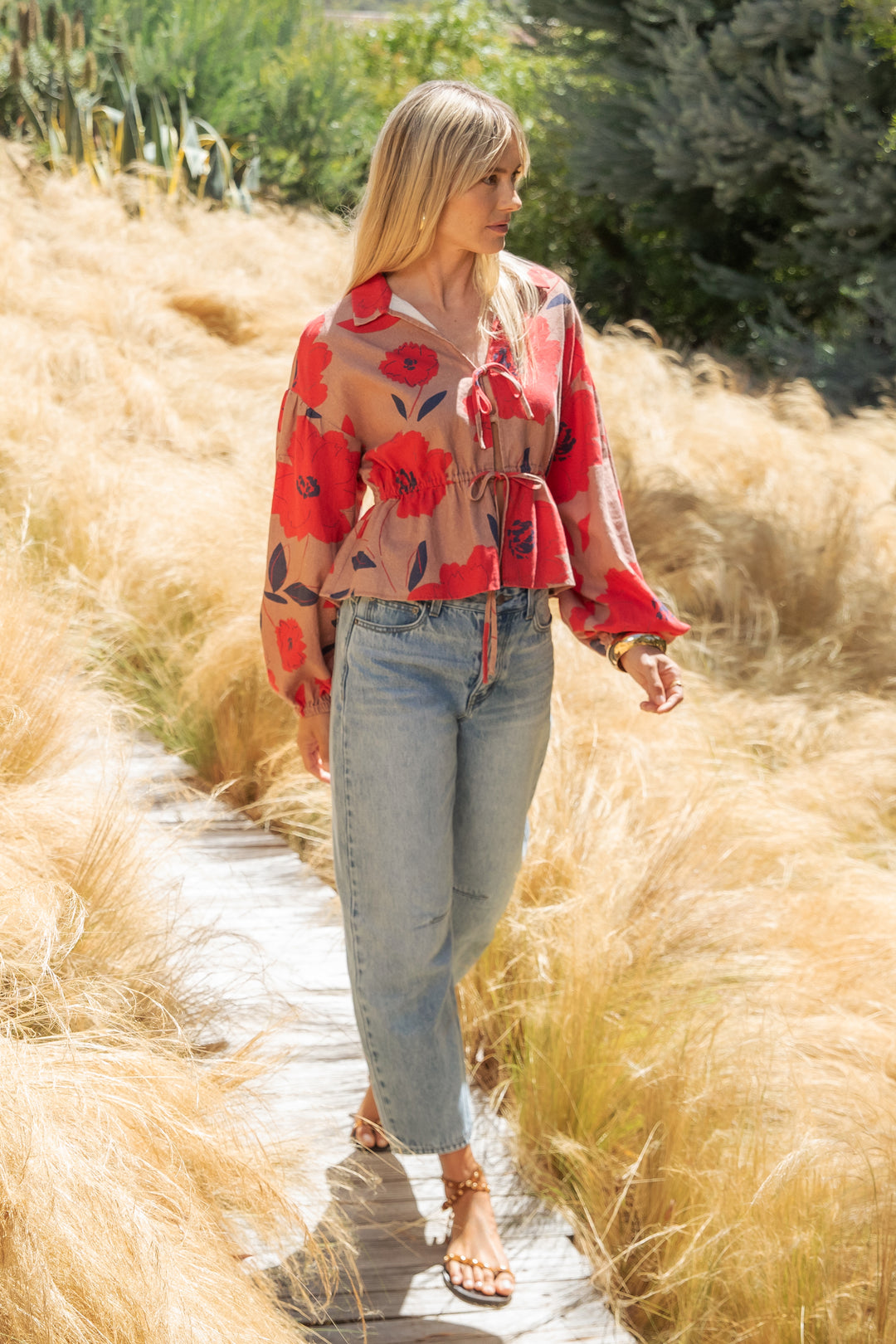 Emmalyn Floral Top - Tops - Velvet Heart Clothing
