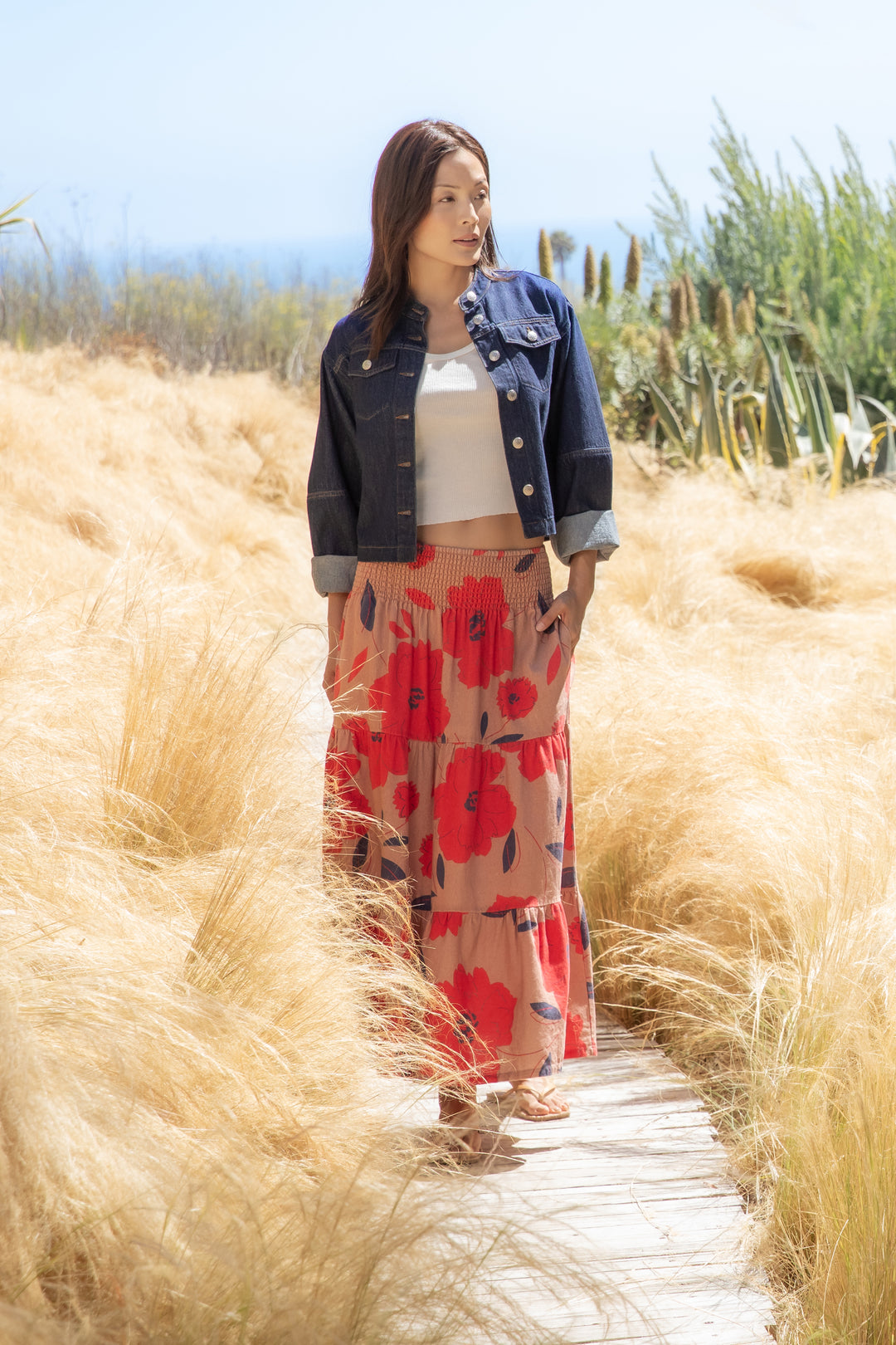 Aracely Blue Jacket - Jackets & Outerwear - Velvet Heart Clothing