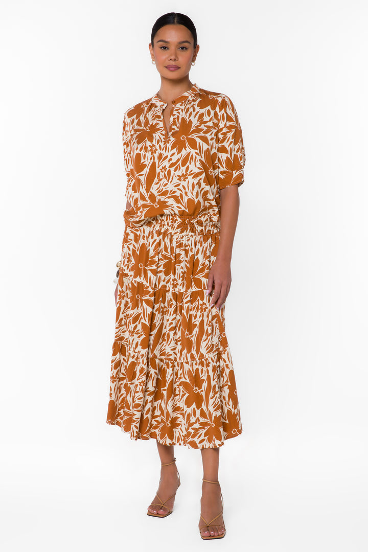 Villa Floral Skirt
