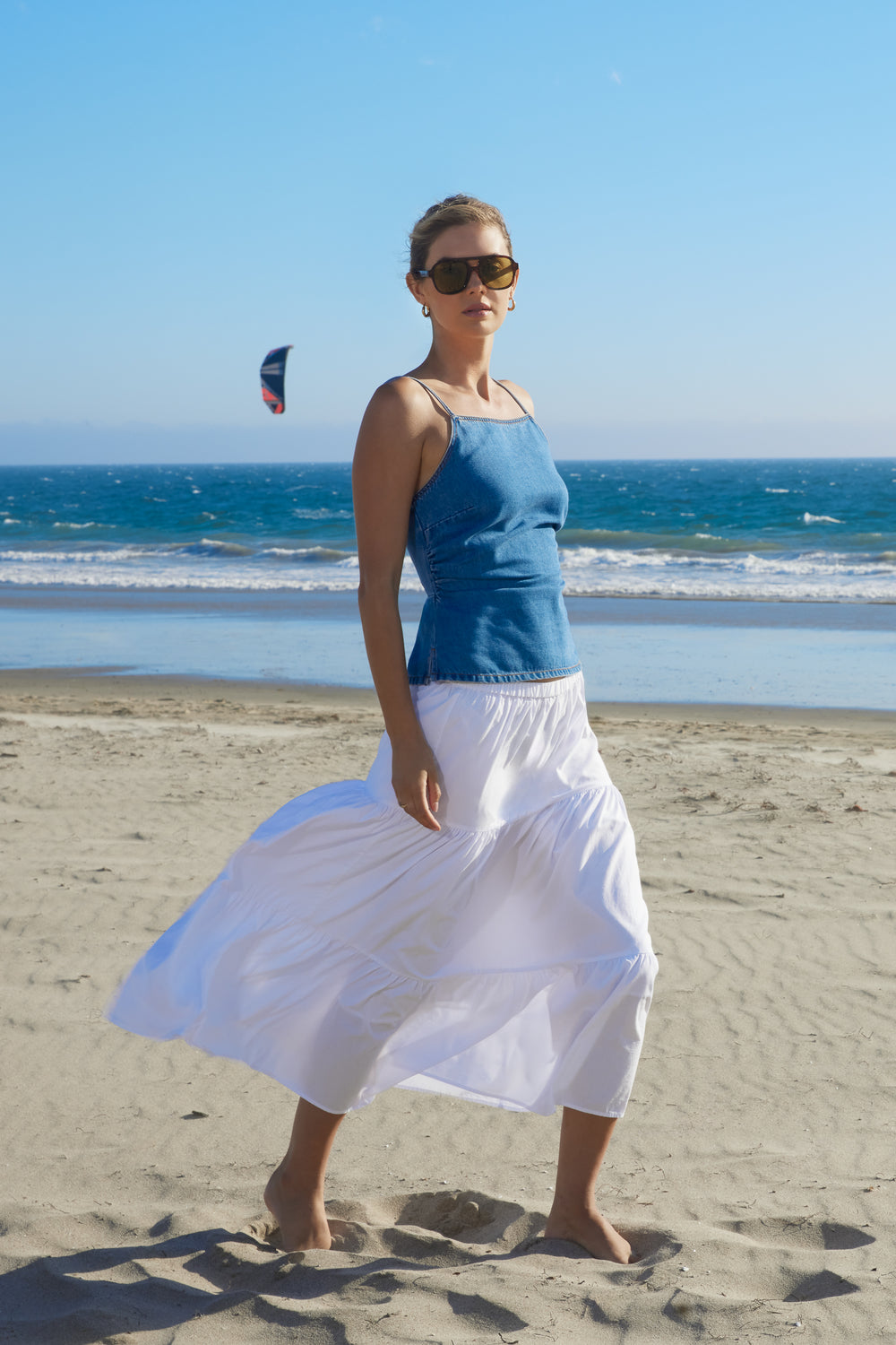 Tiana Blue Cami - Tops - Velvet Heart Clothing